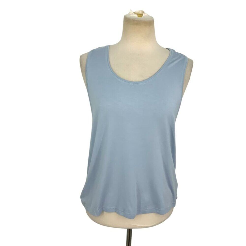 PSK Collective Easy Tank Top Blue Size Small NWOT